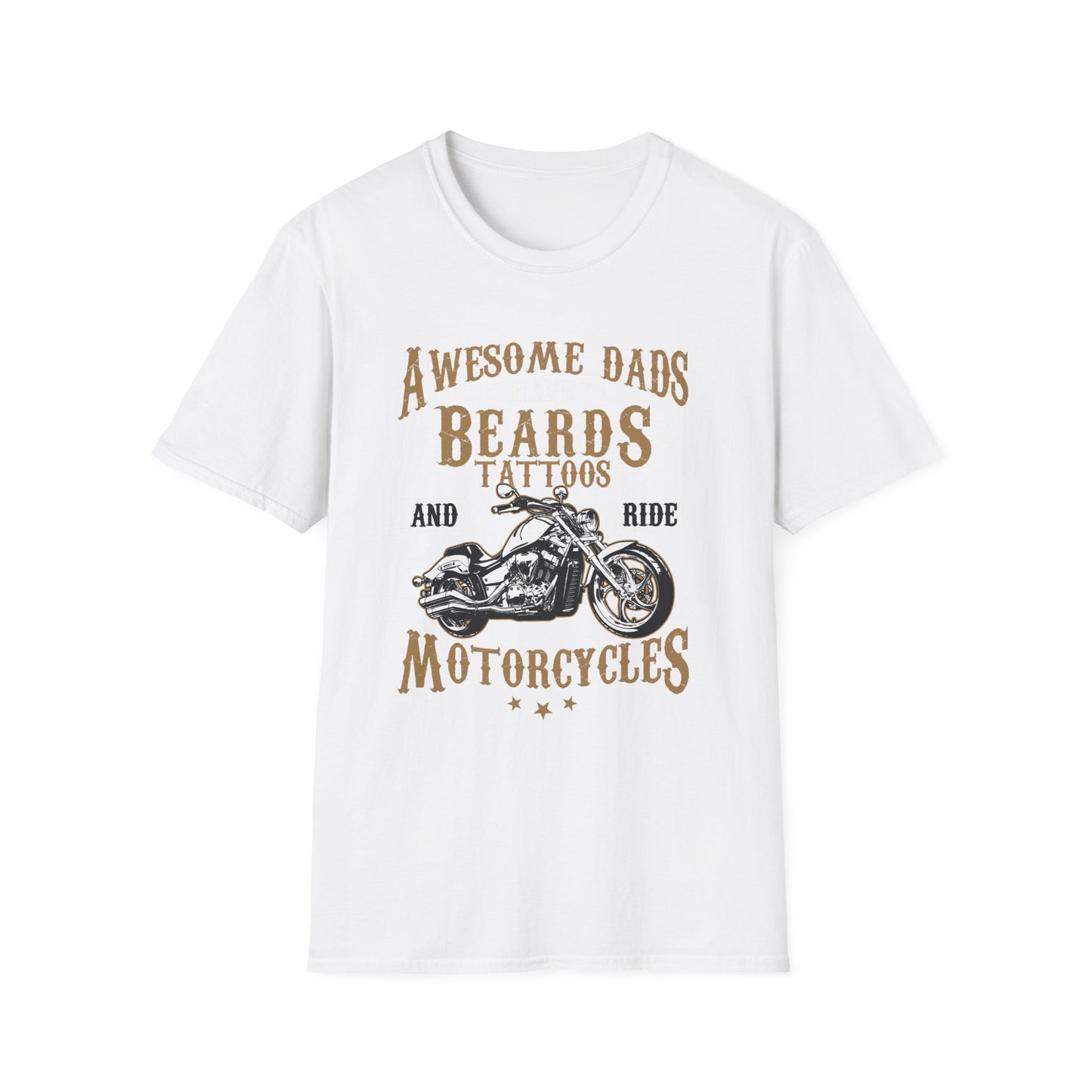 Awesome Dads Biker T Shirt
