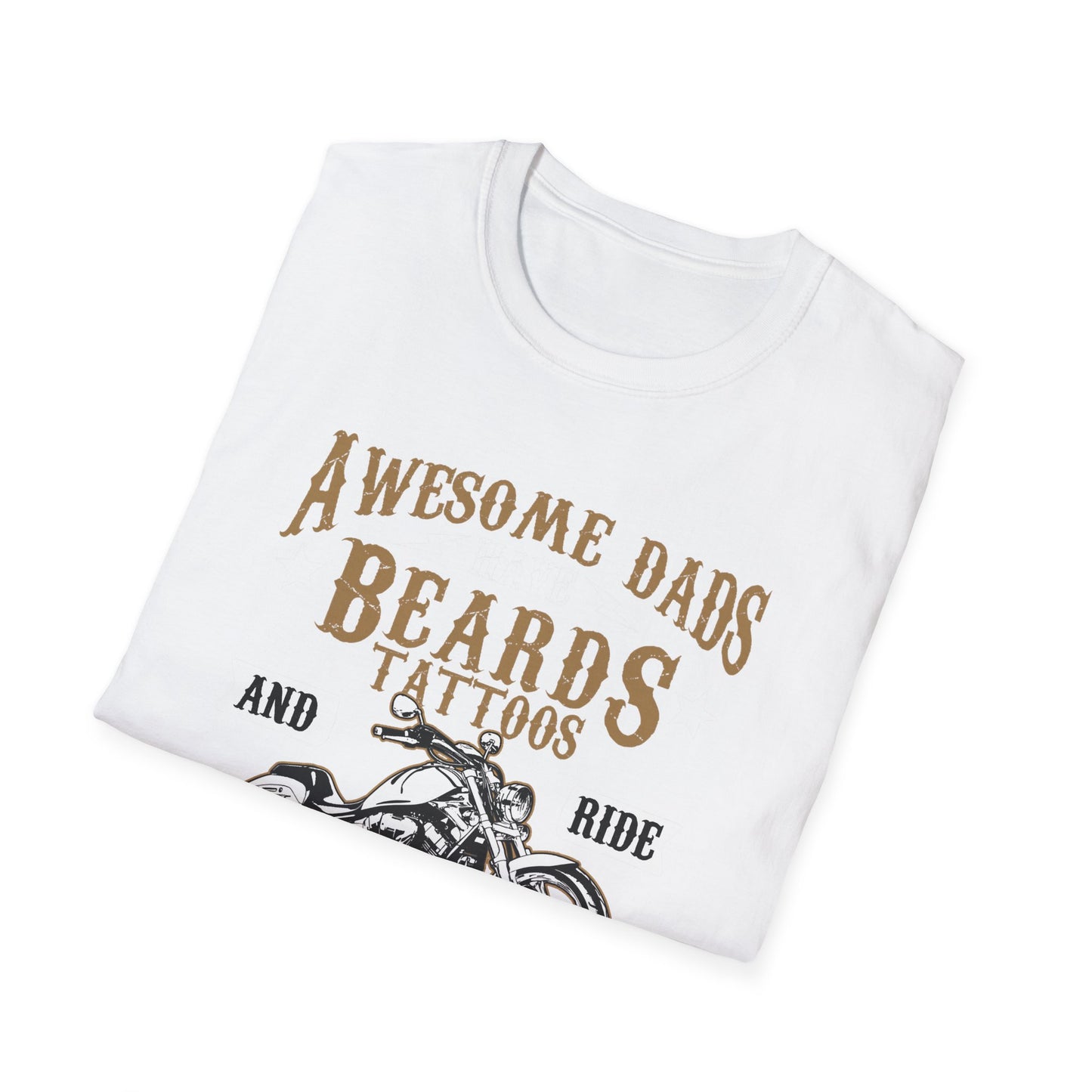 Awesome Dads Biker T Shirt